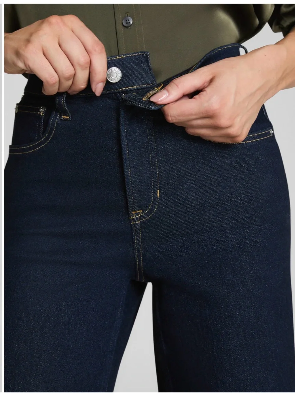SPANXshape Size Small Authentic 360 Wide Leg Jeans | Marina - Picture 7 of 8